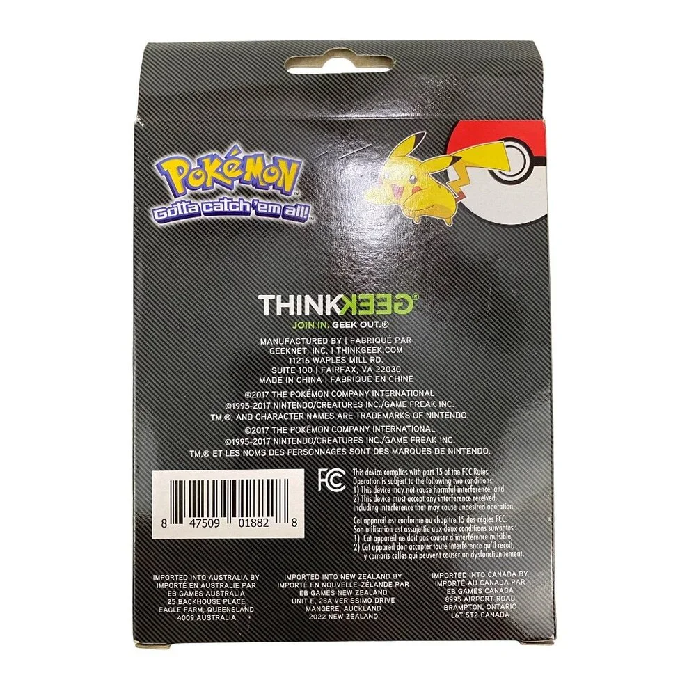 Pokemon Pikachu Universal USB Portable Phone Charger Gift ThinkGeek Battery Pack